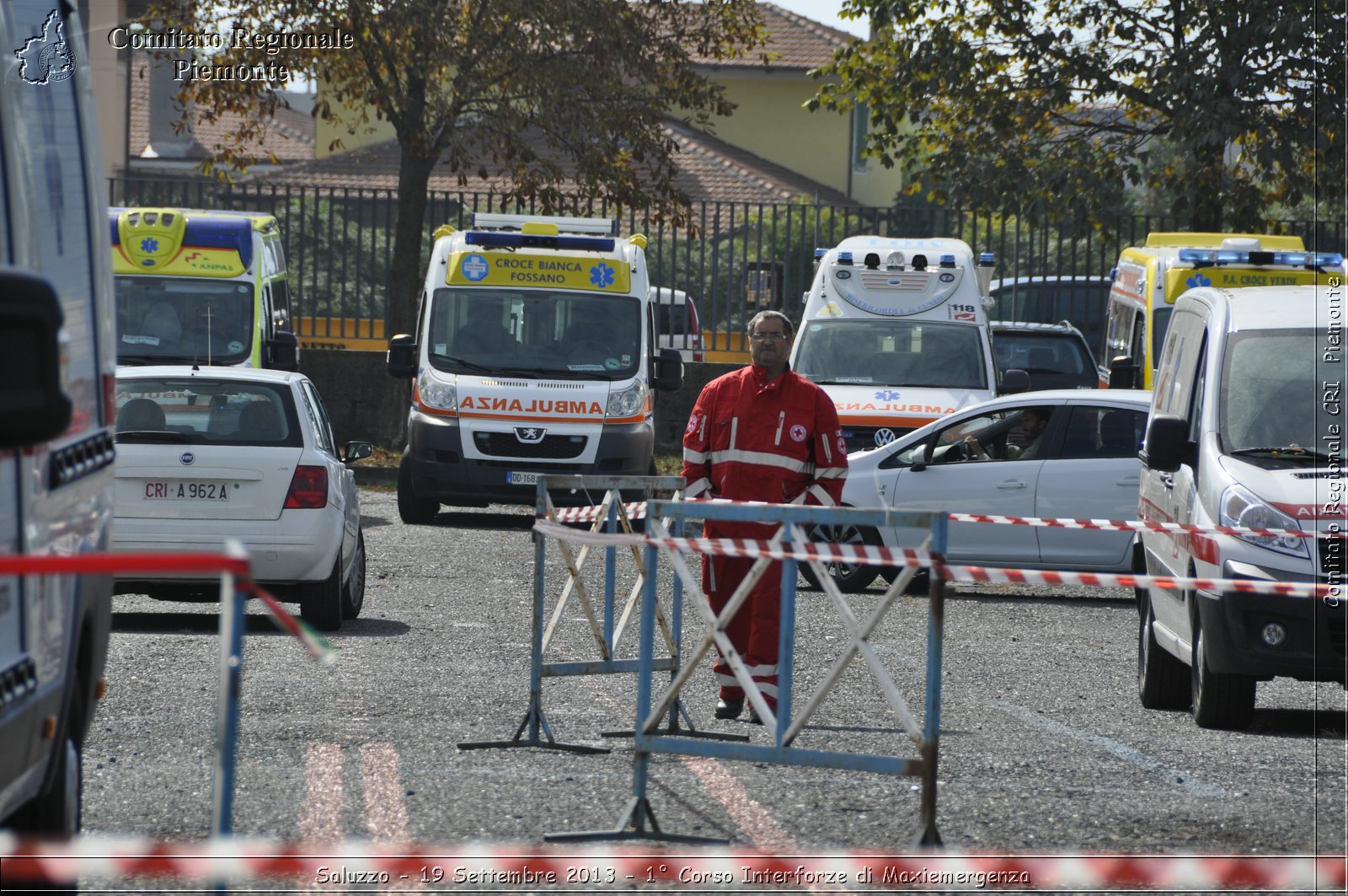 Saluzzo - 19 Settembre 2013 - 1 Corso Interforze di Maxiemergenza - Croce Rossa Italiana - Comitato Regionale del Piemonte