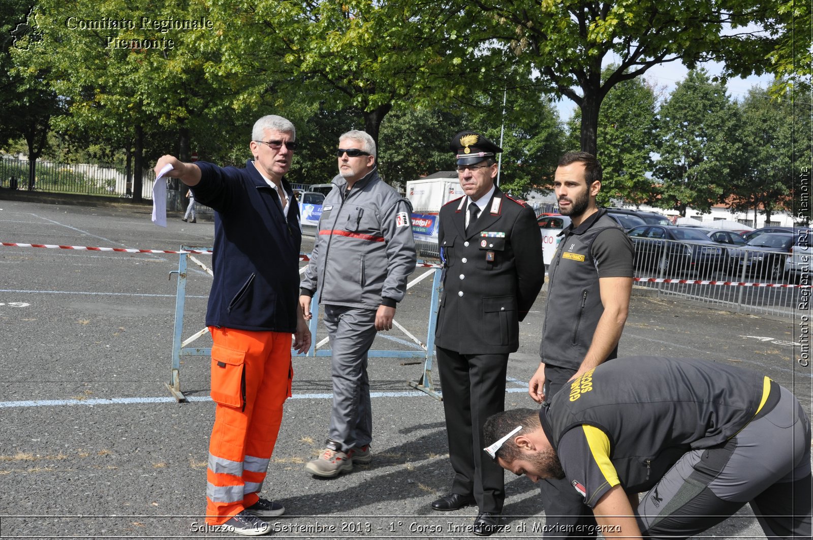 Saluzzo - 19 Settembre 2013 - 1 Corso Interforze di Maxiemergenza - Croce Rossa Italiana - Comitato Regionale del Piemonte