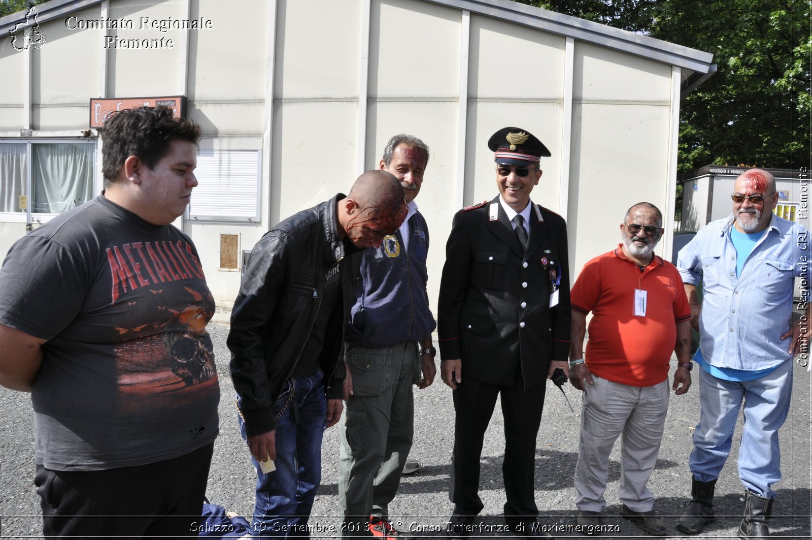 Saluzzo - 19 Settembre 2013 - 1 Corso Interforze di Maxiemergenza - Croce Rossa Italiana - Comitato Regionale del Piemonte