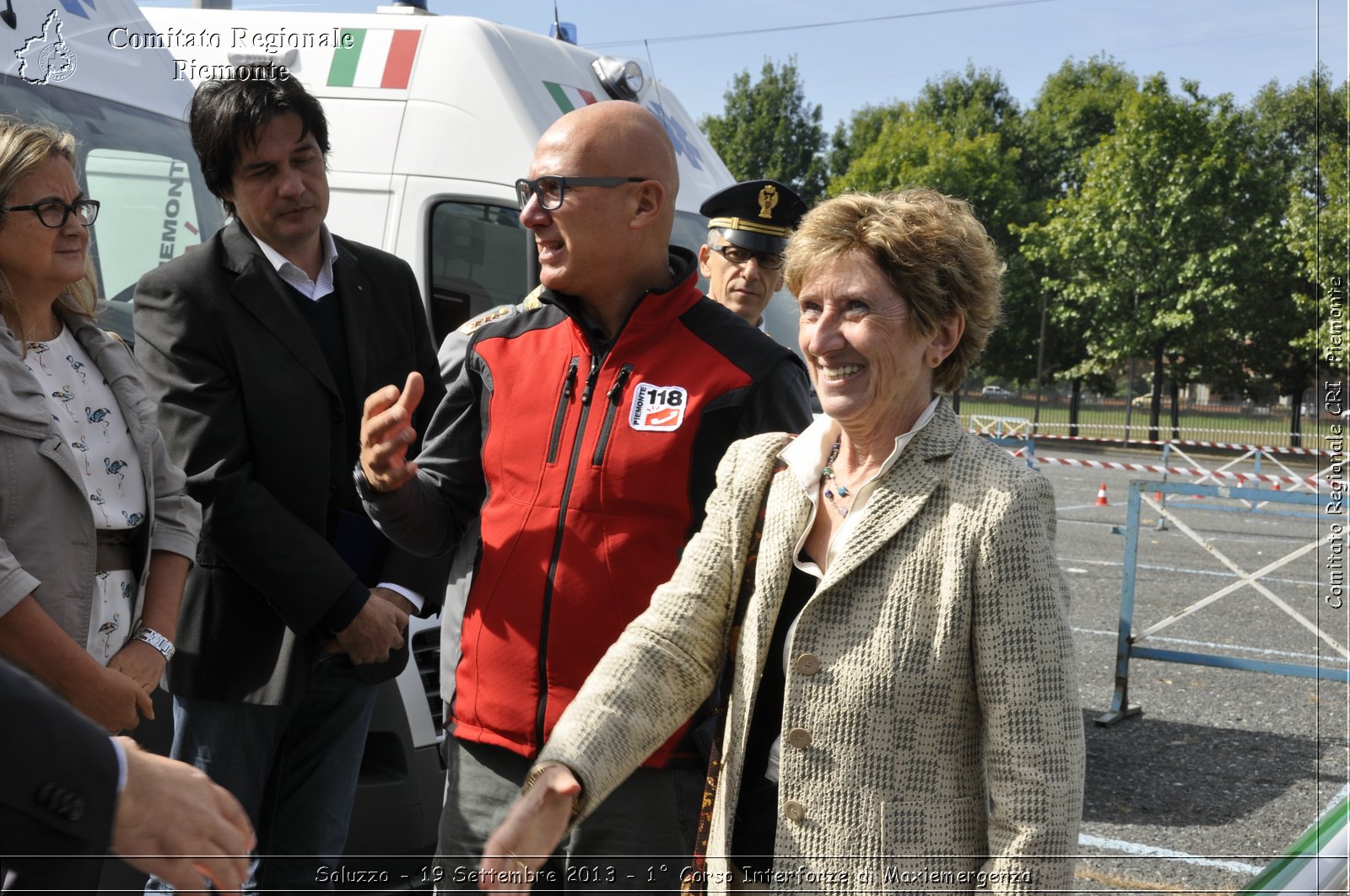 Saluzzo - 19 Settembre 2013 - 1 Corso Interforze di Maxiemergenza - Croce Rossa Italiana - Comitato Regionale del Piemonte