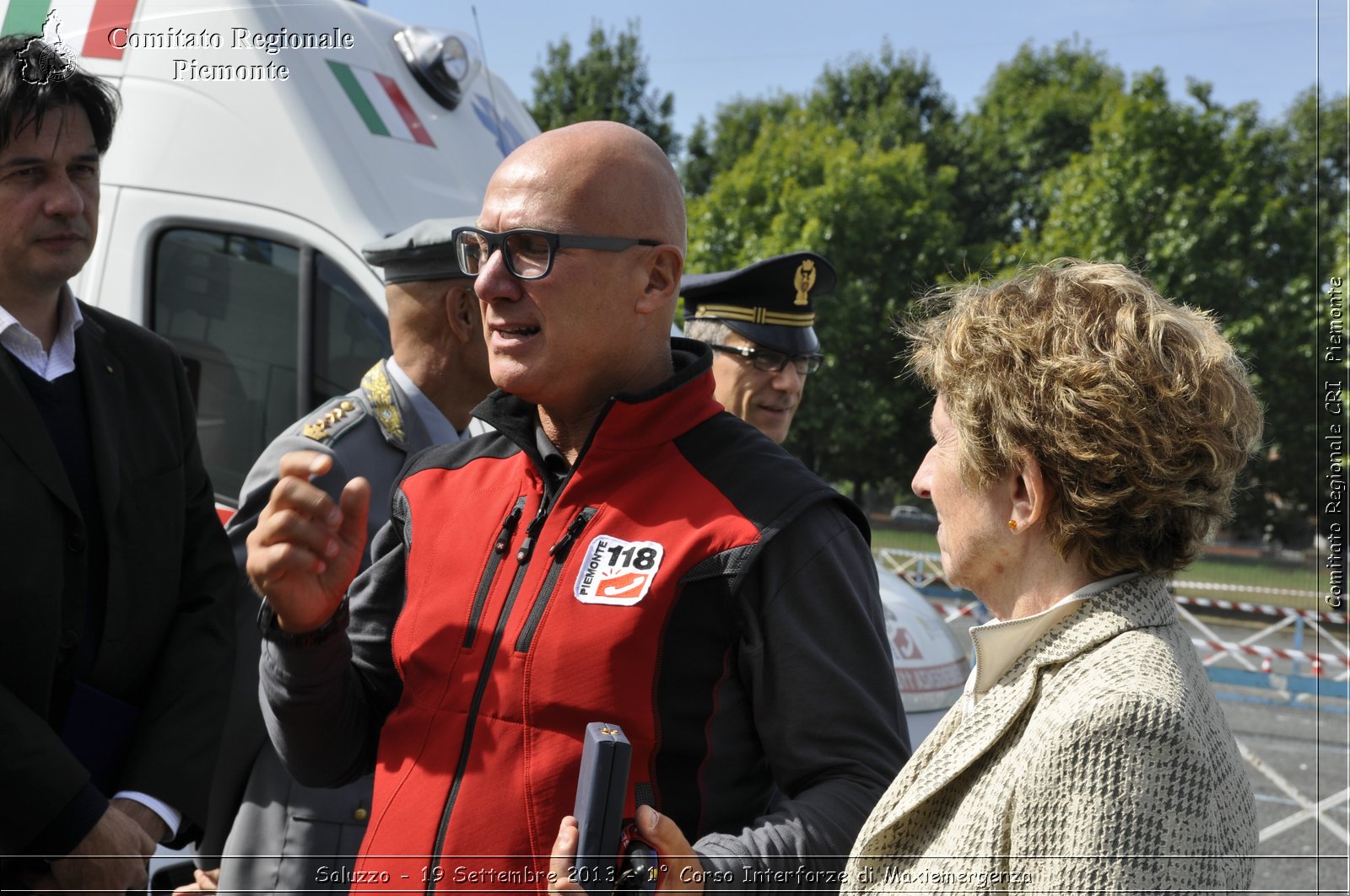 Saluzzo - 19 Settembre 2013 - 1 Corso Interforze di Maxiemergenza - Croce Rossa Italiana - Comitato Regionale del Piemonte