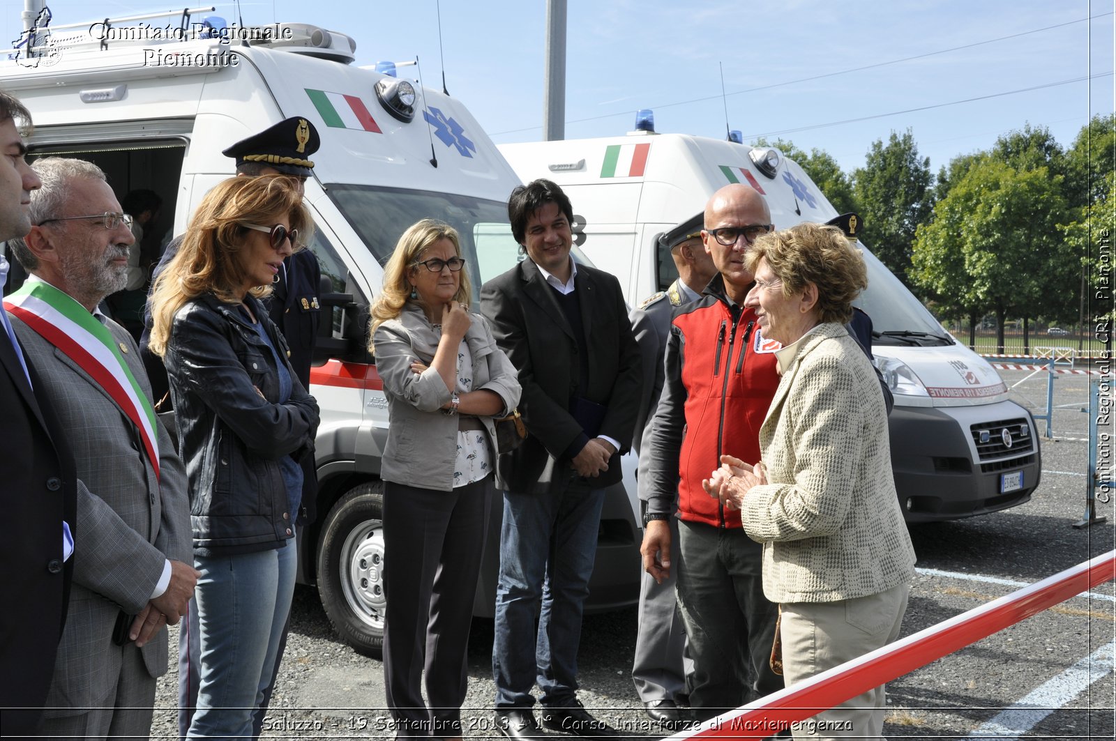 Saluzzo - 19 Settembre 2013 - 1 Corso Interforze di Maxiemergenza - Croce Rossa Italiana - Comitato Regionale del Piemonte