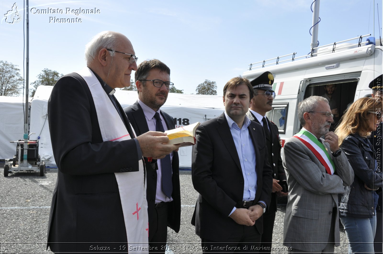 Saluzzo - 19 Settembre 2013 - 1 Corso Interforze di Maxiemergenza - Croce Rossa Italiana - Comitato Regionale del Piemonte