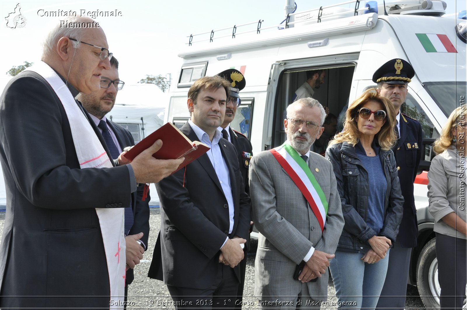 Saluzzo - 19 Settembre 2013 - 1 Corso Interforze di Maxiemergenza - Croce Rossa Italiana - Comitato Regionale del Piemonte