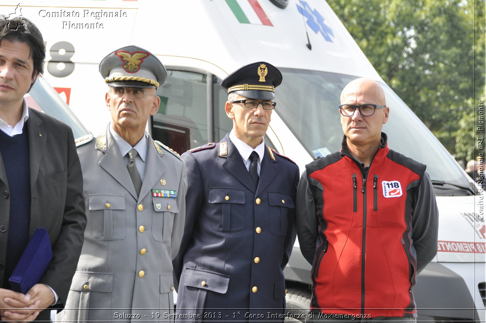 Saluzzo - 19 Settembre 2013 - 1 Corso Interforze di Maxiemergenza - Croce Rossa Italiana - Comitato Regionale del Piemonte