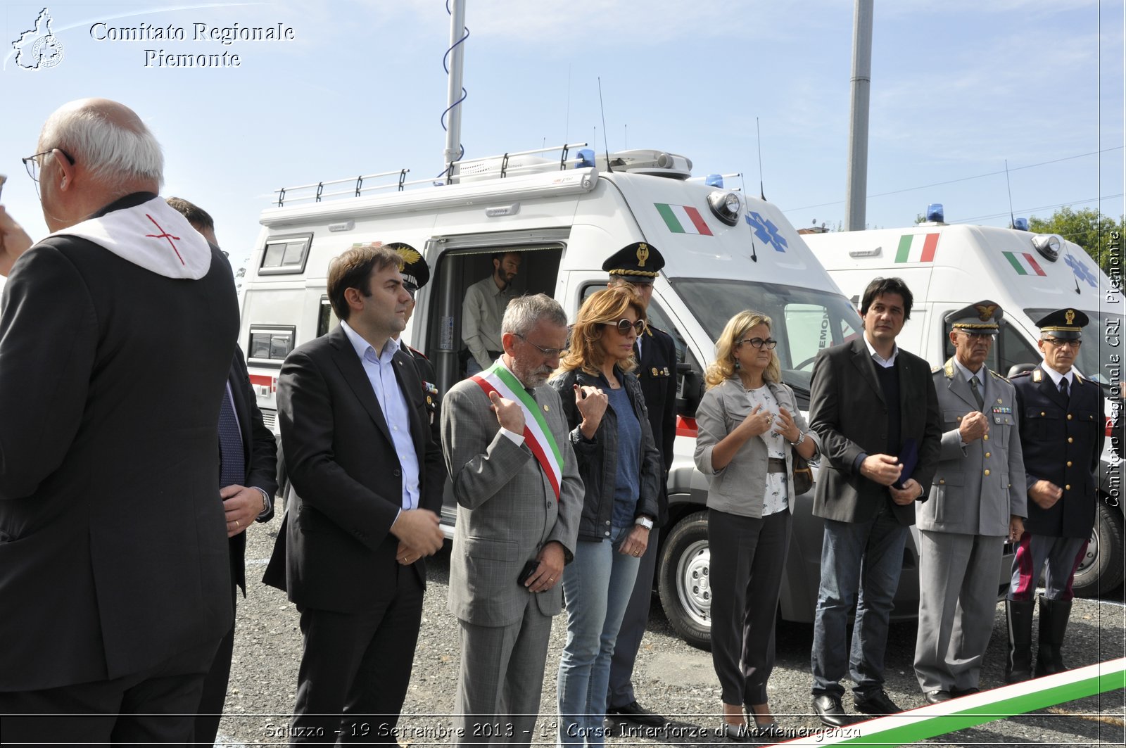 Saluzzo - 19 Settembre 2013 - 1 Corso Interforze di Maxiemergenza - Croce Rossa Italiana - Comitato Regionale del Piemonte