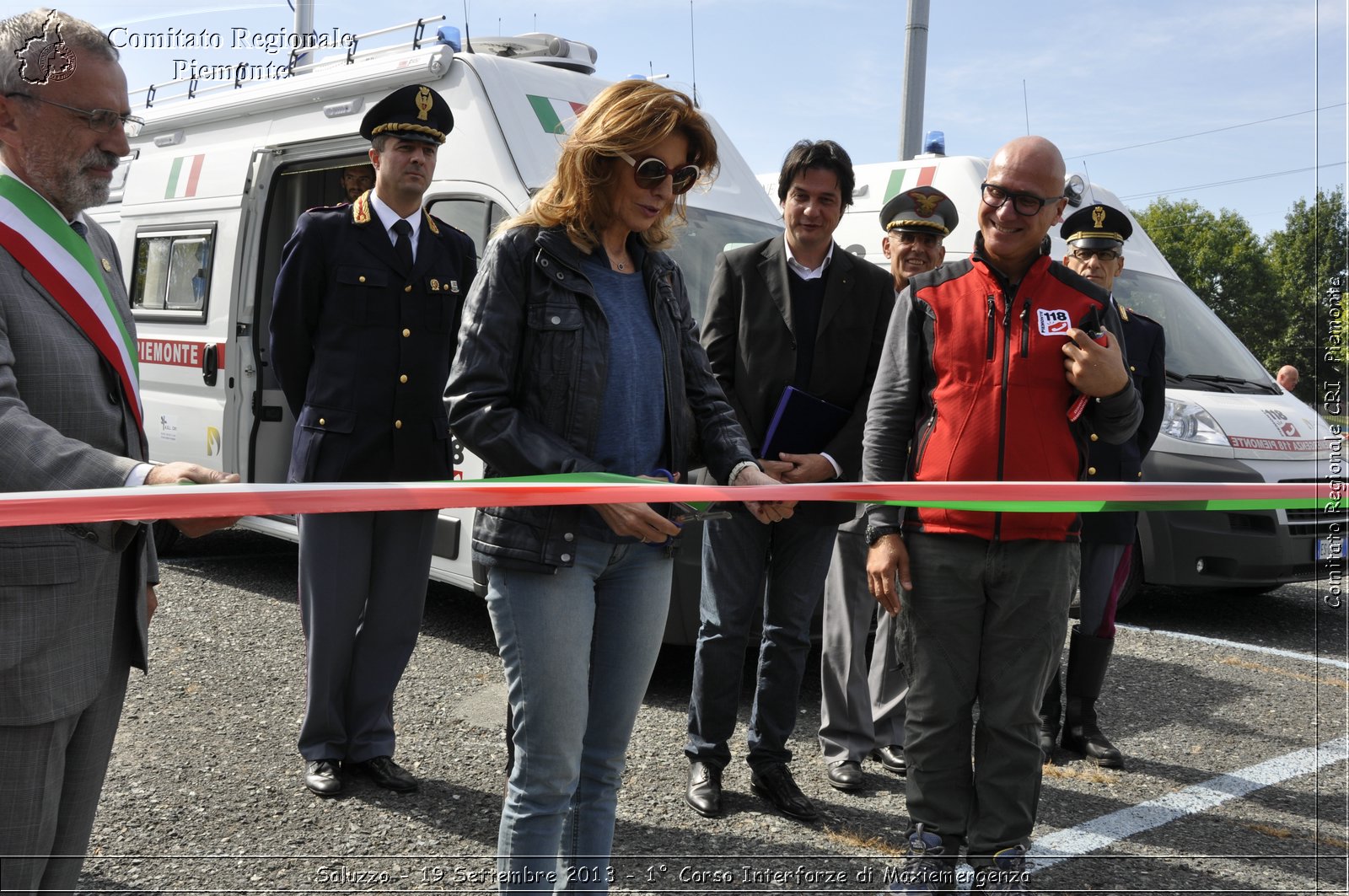 Saluzzo - 19 Settembre 2013 - 1 Corso Interforze di Maxiemergenza - Croce Rossa Italiana - Comitato Regionale del Piemonte