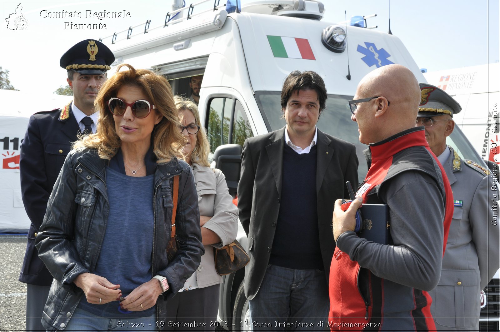 Saluzzo - 19 Settembre 2013 - 1 Corso Interforze di Maxiemergenza - Croce Rossa Italiana - Comitato Regionale del Piemonte