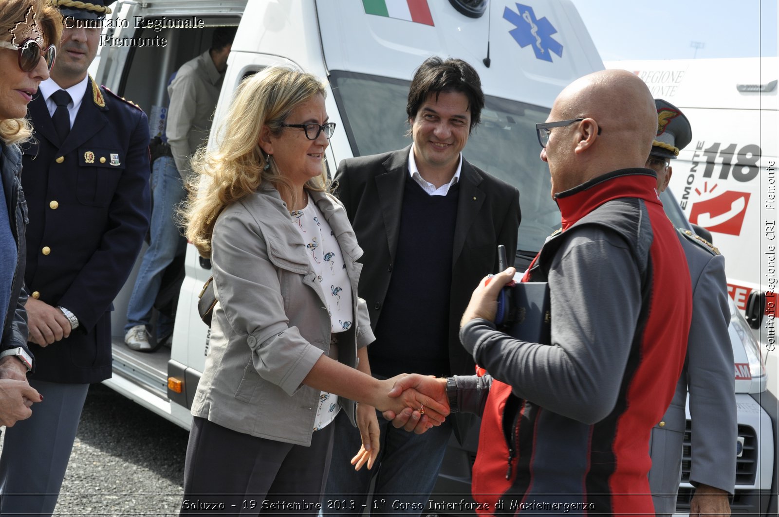 Saluzzo - 19 Settembre 2013 - 1 Corso Interforze di Maxiemergenza - Croce Rossa Italiana - Comitato Regionale del Piemonte