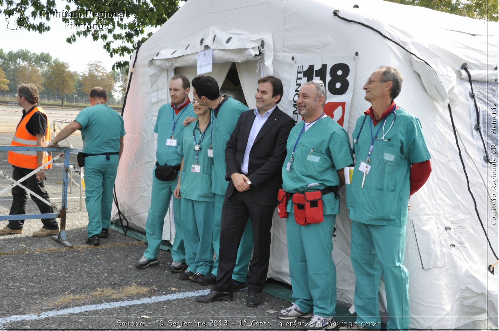 Saluzzo - 19 Settembre 2013 - 1 Corso Interforze di Maxiemergenza - Croce Rossa Italiana - Comitato Regionale del Piemonte