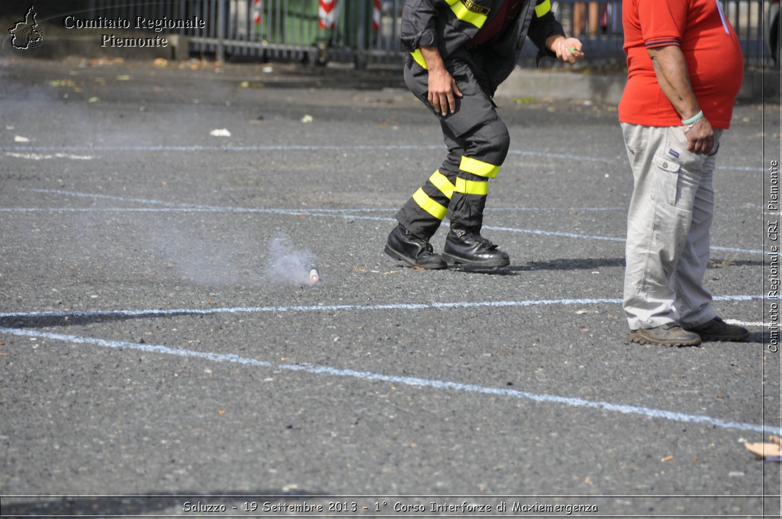 Saluzzo - 19 Settembre 2013 - 1 Corso Interforze di Maxiemergenza - Croce Rossa Italiana - Comitato Regionale del Piemonte