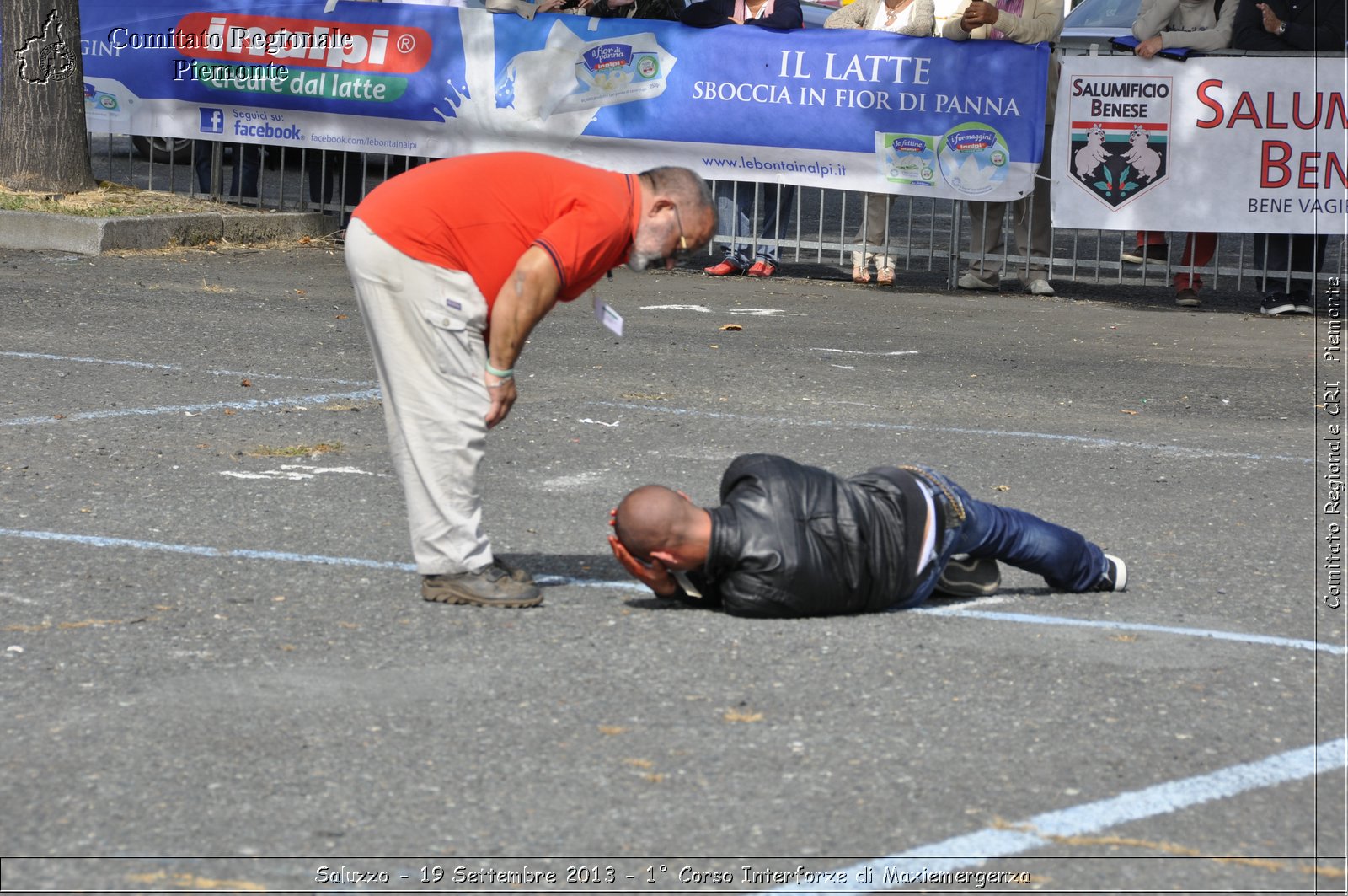 Saluzzo - 19 Settembre 2013 - 1 Corso Interforze di Maxiemergenza - Croce Rossa Italiana - Comitato Regionale del Piemonte