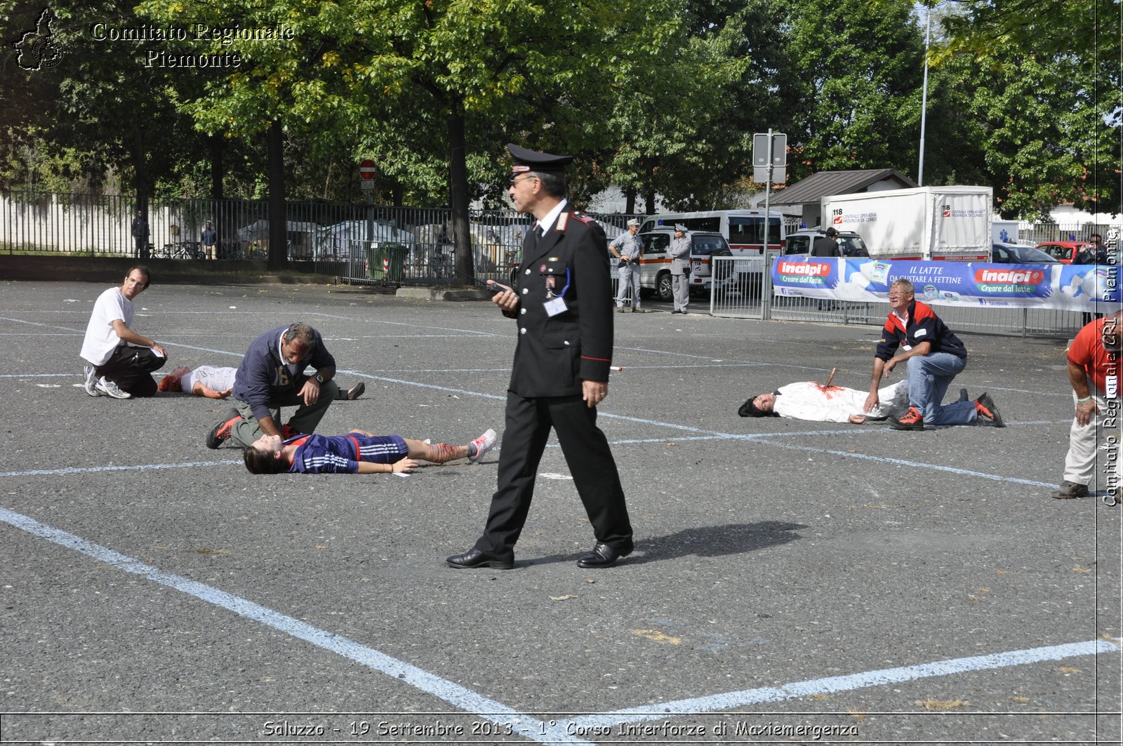 Saluzzo - 19 Settembre 2013 - 1 Corso Interforze di Maxiemergenza - Croce Rossa Italiana - Comitato Regionale del Piemonte