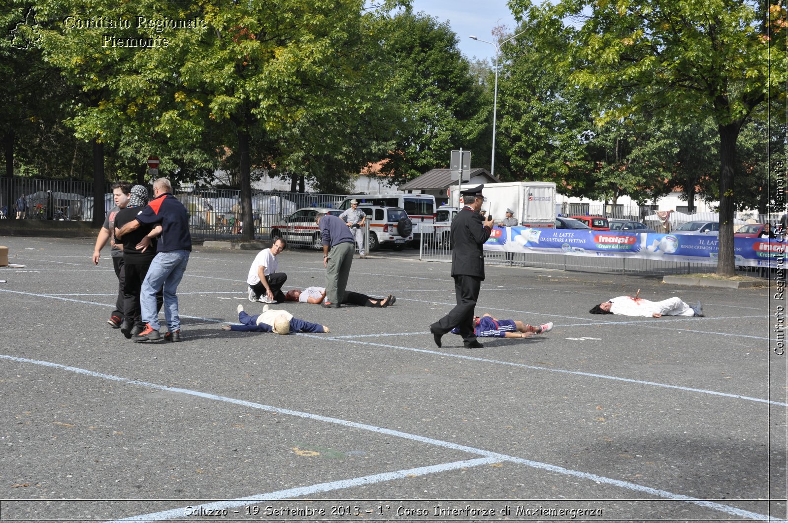 Saluzzo - 19 Settembre 2013 - 1 Corso Interforze di Maxiemergenza - Croce Rossa Italiana - Comitato Regionale del Piemonte