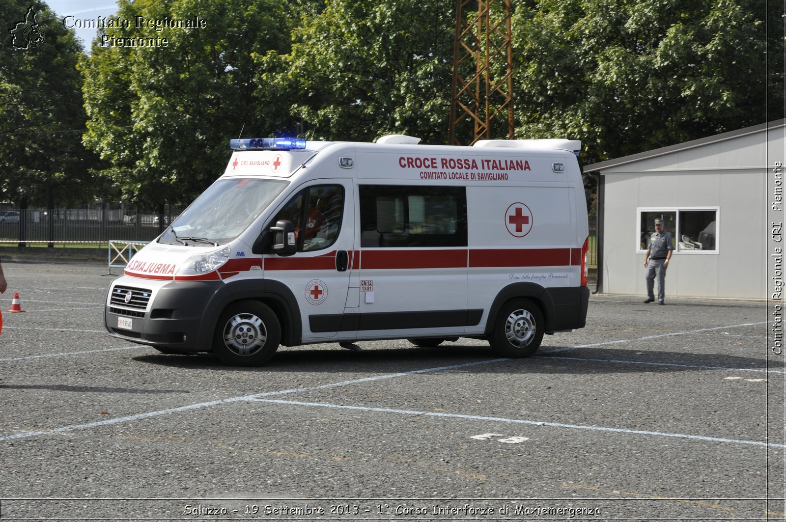 Saluzzo - 19 Settembre 2013 - 1 Corso Interforze di Maxiemergenza - Croce Rossa Italiana - Comitato Regionale del Piemonte