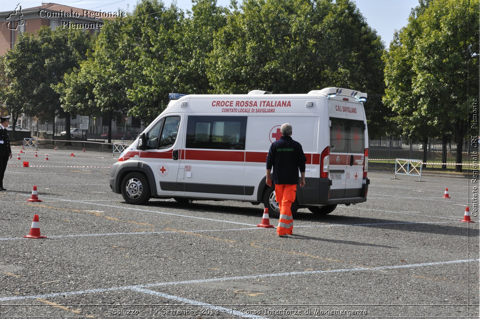 Saluzzo - 19 Settembre 2013 - 1 Corso Interforze di Maxiemergenza - Croce Rossa Italiana - Comitato Regionale del Piemonte