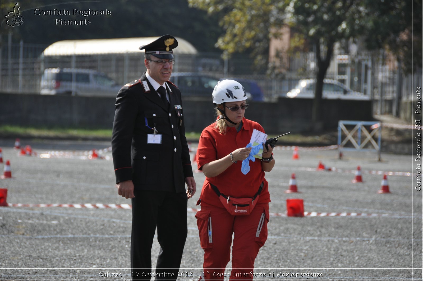 Saluzzo - 19 Settembre 2013 - 1 Corso Interforze di Maxiemergenza - Croce Rossa Italiana - Comitato Regionale del Piemonte