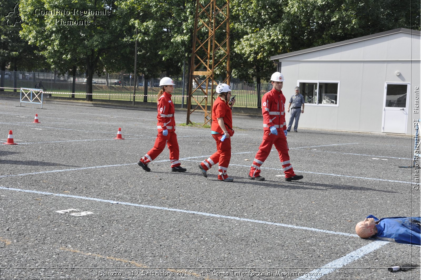 Saluzzo - 19 Settembre 2013 - 1 Corso Interforze di Maxiemergenza - Croce Rossa Italiana - Comitato Regionale del Piemonte