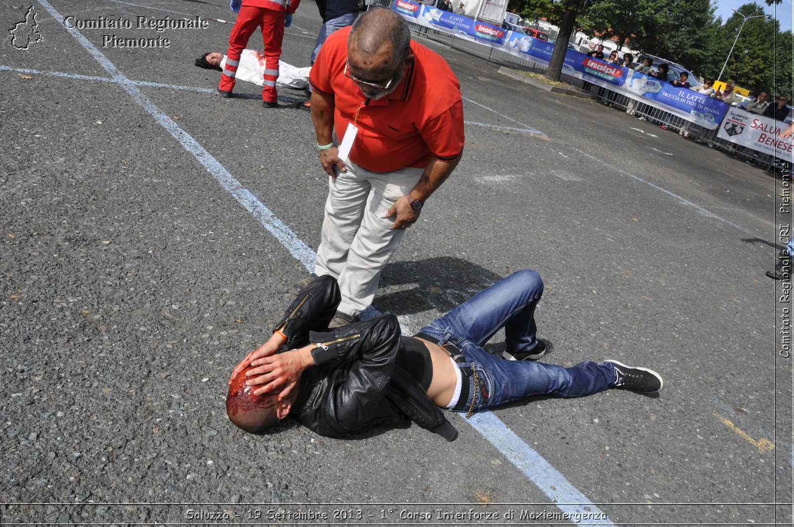 Saluzzo - 19 Settembre 2013 - 1 Corso Interforze di Maxiemergenza - Croce Rossa Italiana - Comitato Regionale del Piemonte