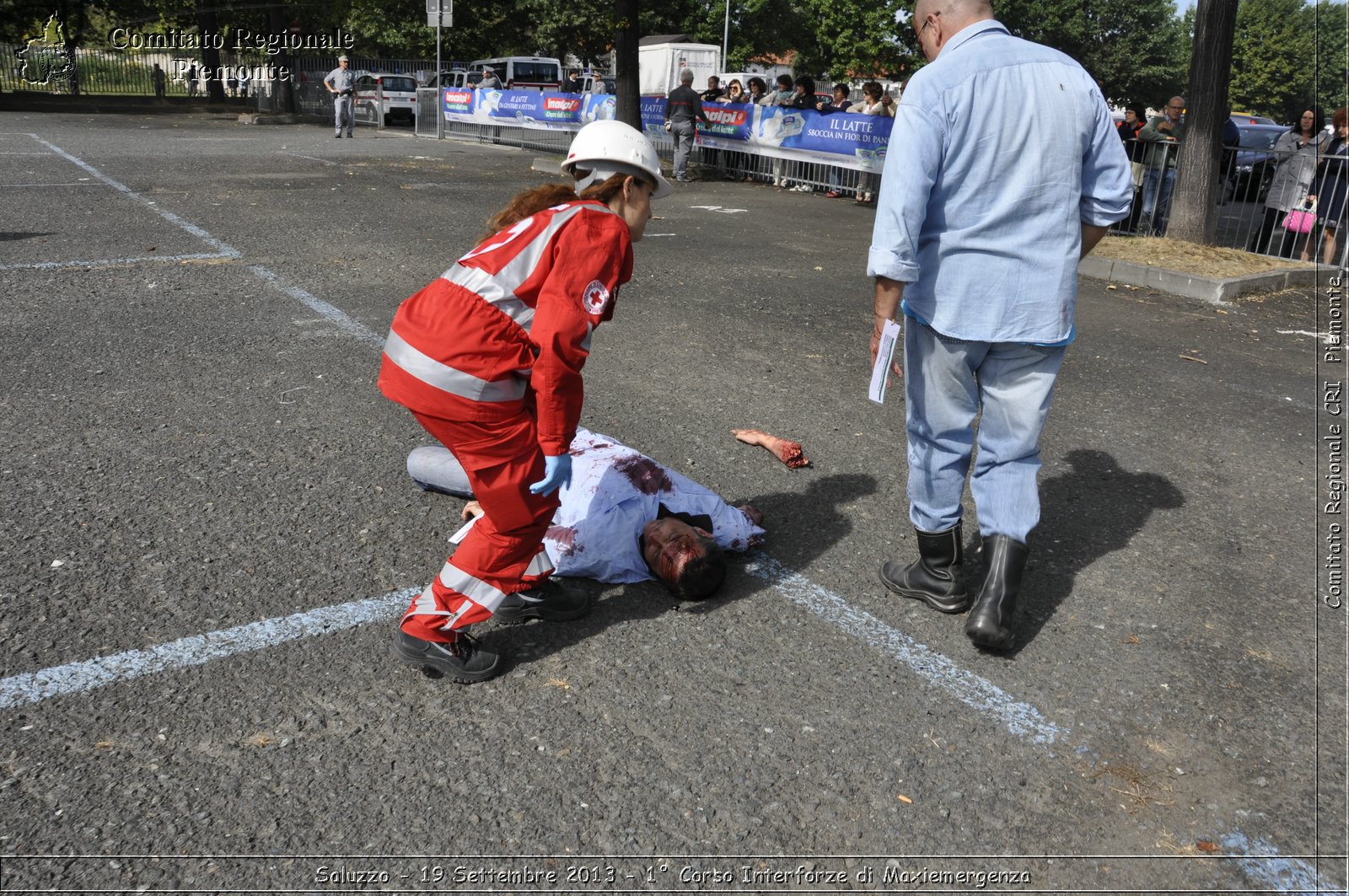 Saluzzo - 19 Settembre 2013 - 1 Corso Interforze di Maxiemergenza - Croce Rossa Italiana - Comitato Regionale del Piemonte