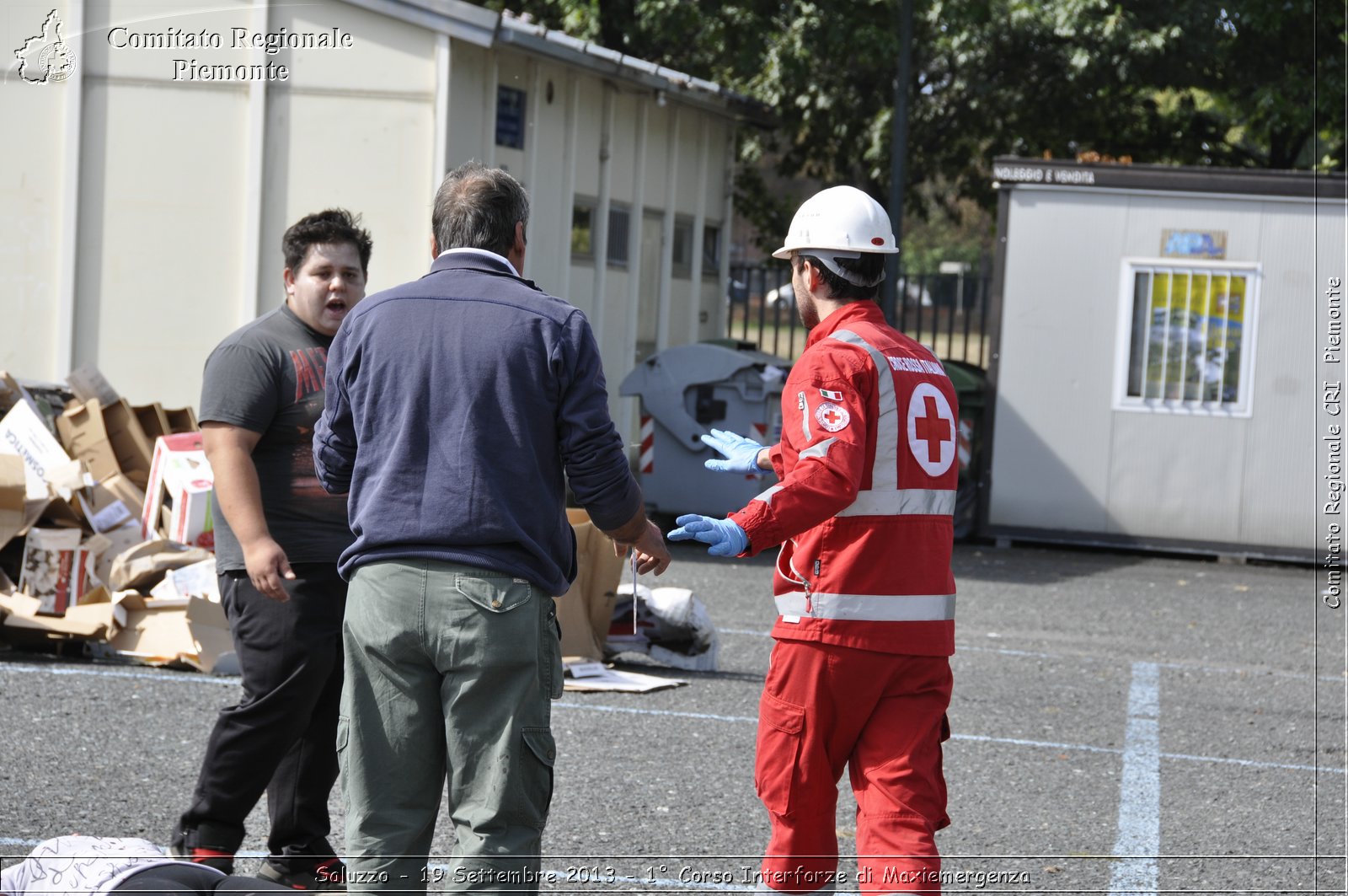 Saluzzo - 19 Settembre 2013 - 1 Corso Interforze di Maxiemergenza - Croce Rossa Italiana - Comitato Regionale del Piemonte