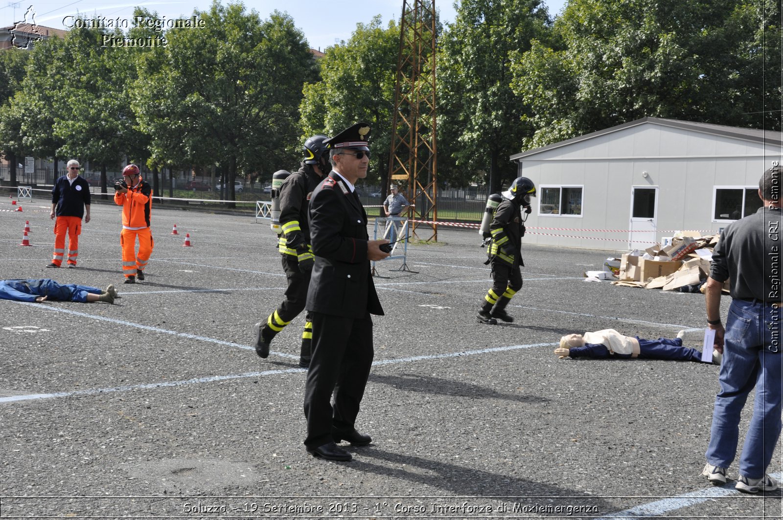 Saluzzo - 19 Settembre 2013 - 1 Corso Interforze di Maxiemergenza - Croce Rossa Italiana - Comitato Regionale del Piemonte