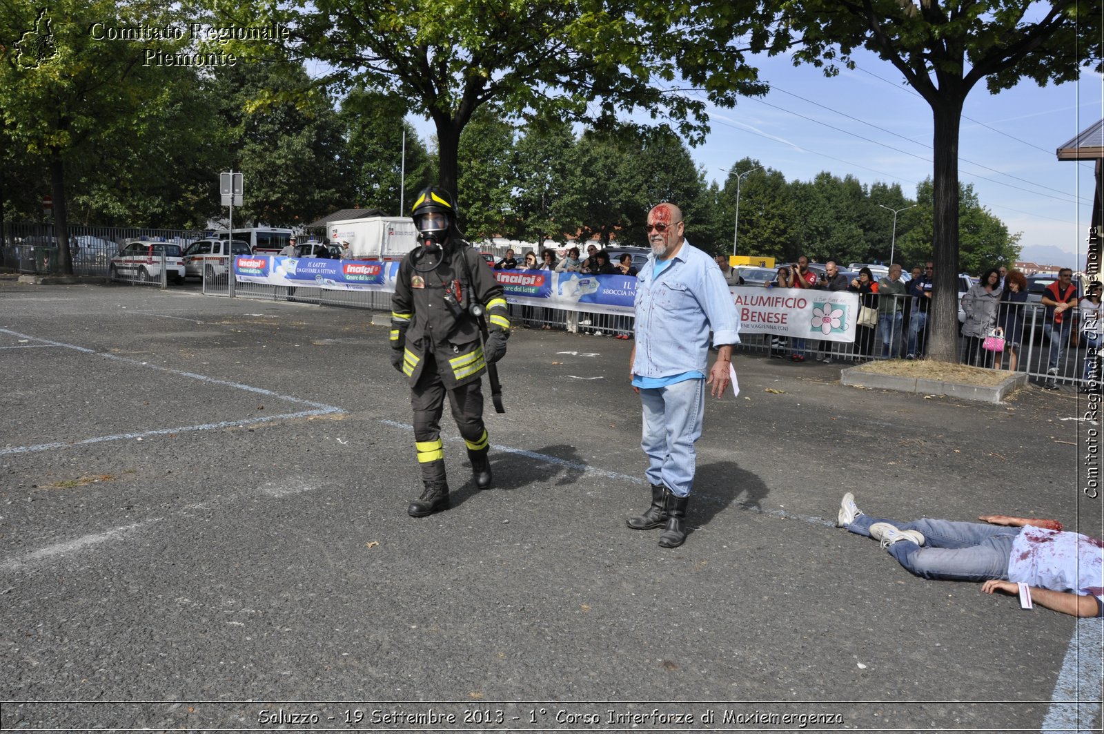 Saluzzo - 19 Settembre 2013 - 1 Corso Interforze di Maxiemergenza - Croce Rossa Italiana - Comitato Regionale del Piemonte