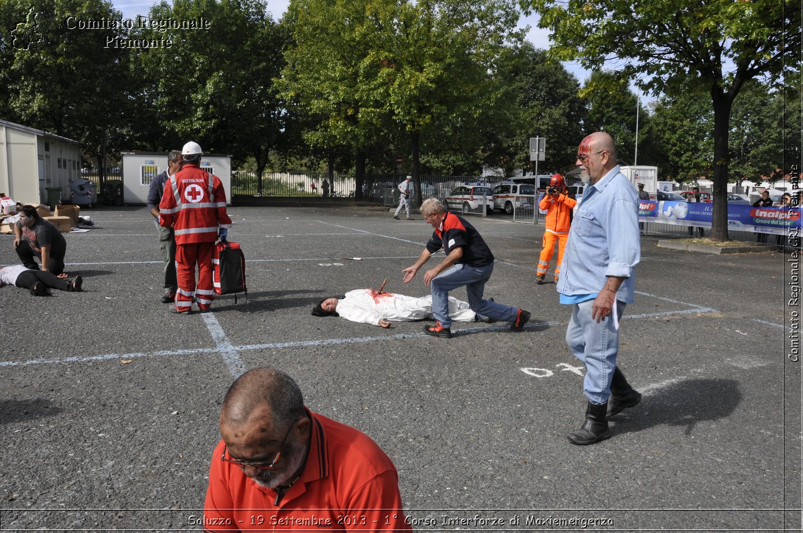 Saluzzo - 19 Settembre 2013 - 1 Corso Interforze di Maxiemergenza - Croce Rossa Italiana - Comitato Regionale del Piemonte