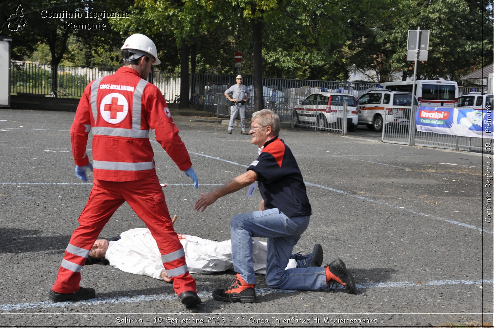 Saluzzo - 19 Settembre 2013 - 1 Corso Interforze di Maxiemergenza - Croce Rossa Italiana - Comitato Regionale del Piemonte