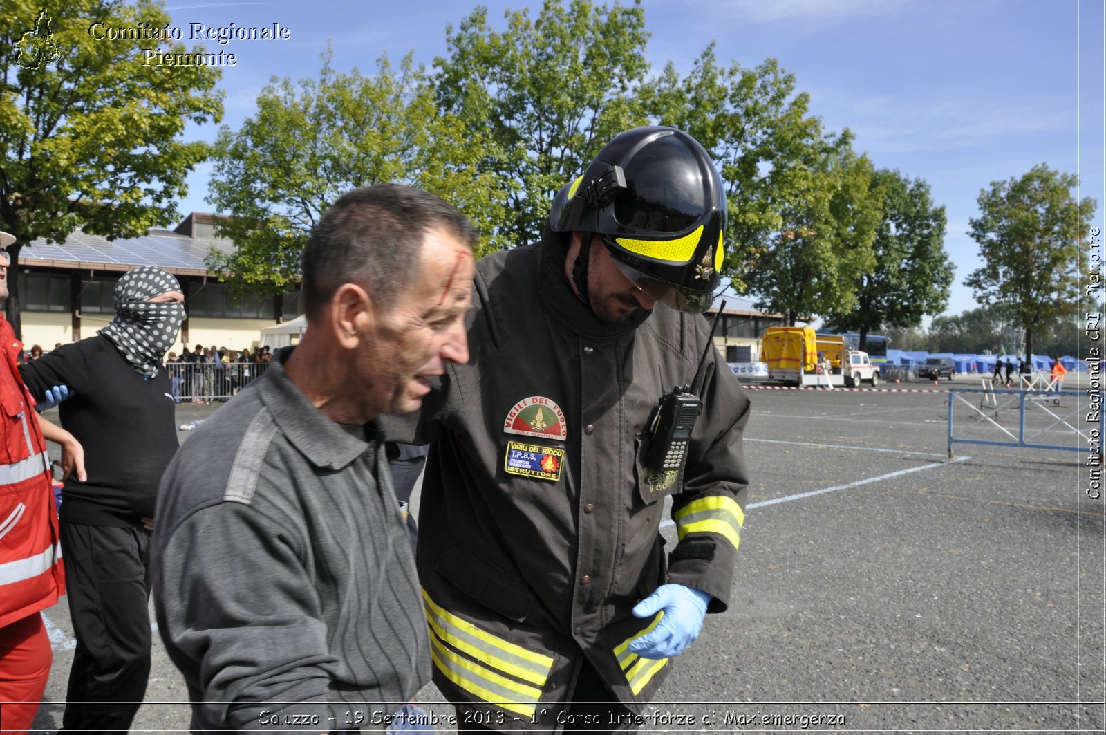 Saluzzo - 19 Settembre 2013 - 1 Corso Interforze di Maxiemergenza - Croce Rossa Italiana - Comitato Regionale del Piemonte