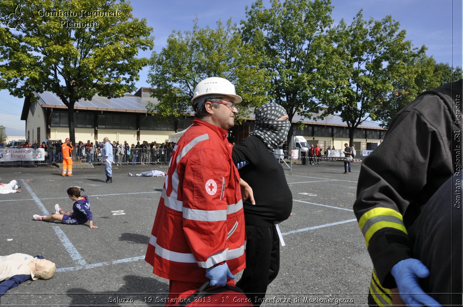 Saluzzo - 19 Settembre 2013 - 1 Corso Interforze di Maxiemergenza - Croce Rossa Italiana - Comitato Regionale del Piemonte