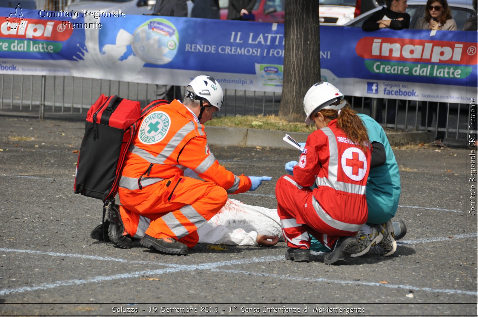 Saluzzo - 19 Settembre 2013 - 1 Corso Interforze di Maxiemergenza - Croce Rossa Italiana - Comitato Regionale del Piemonte