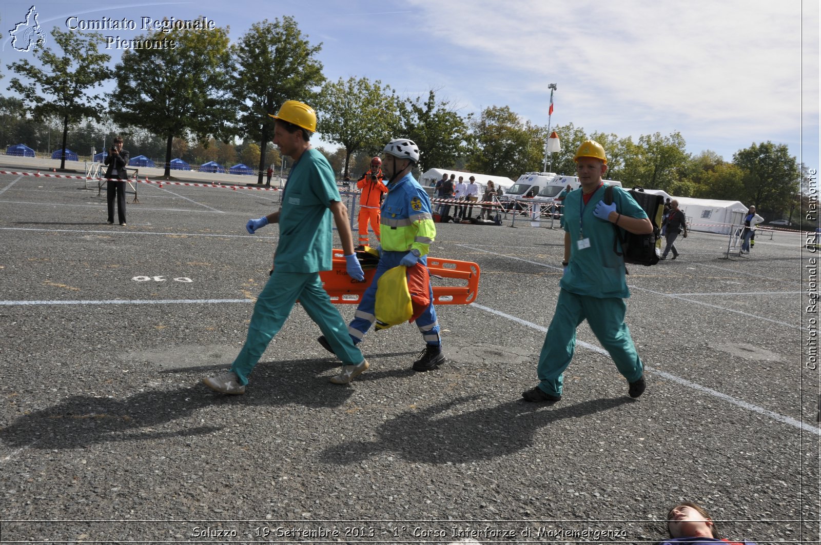 Saluzzo - 19 Settembre 2013 - 1 Corso Interforze di Maxiemergenza - Croce Rossa Italiana - Comitato Regionale del Piemonte