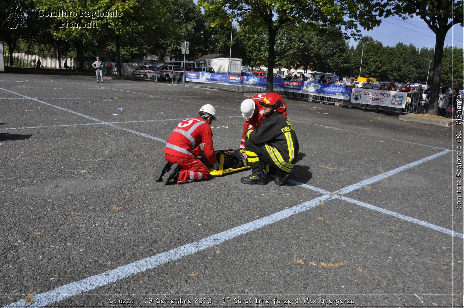 Saluzzo - 19 Settembre 2013 - 1 Corso Interforze di Maxiemergenza - Croce Rossa Italiana - Comitato Regionale del Piemonte