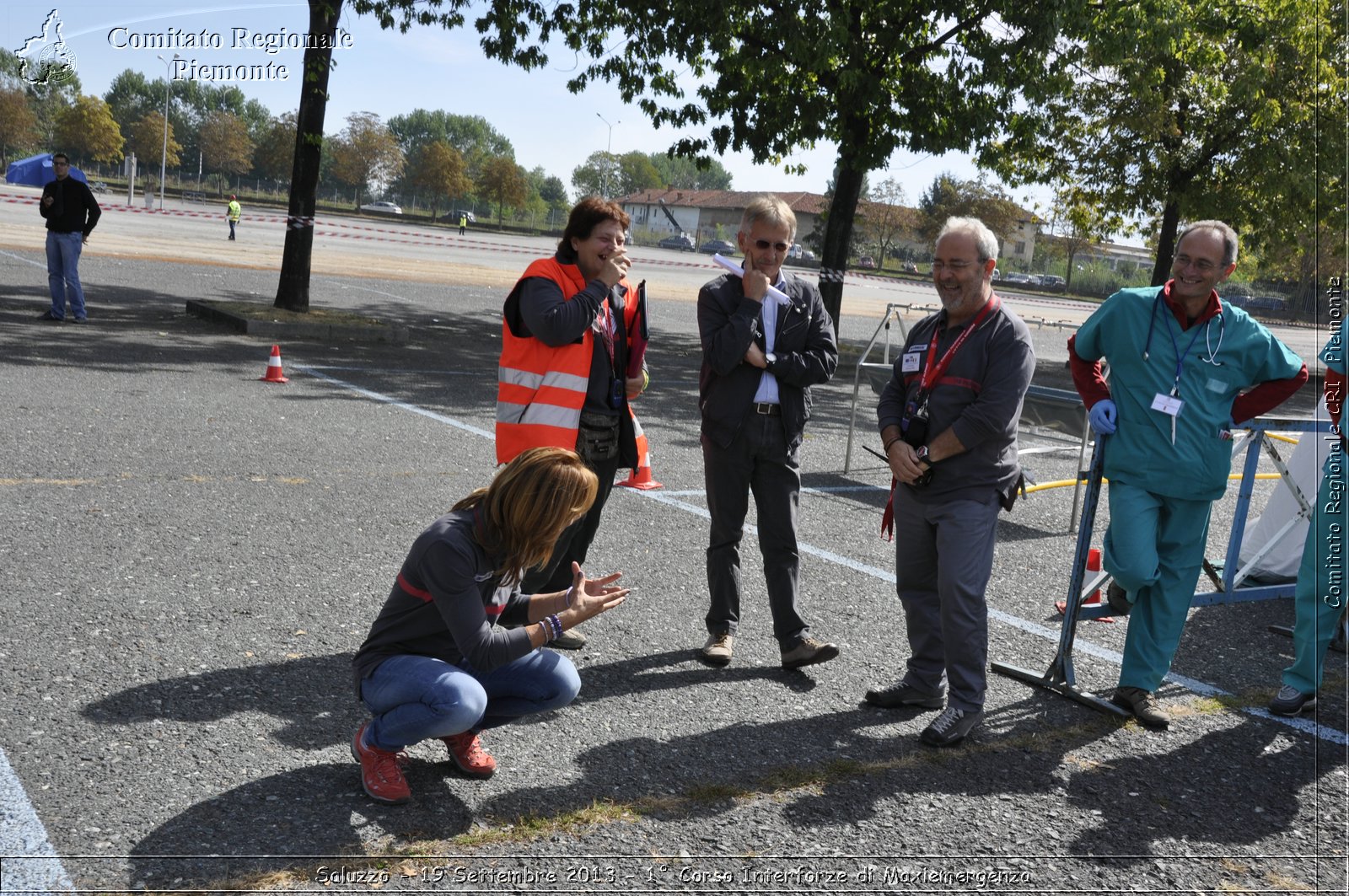 Saluzzo - 19 Settembre 2013 - 1 Corso Interforze di Maxiemergenza - Croce Rossa Italiana - Comitato Regionale del Piemonte