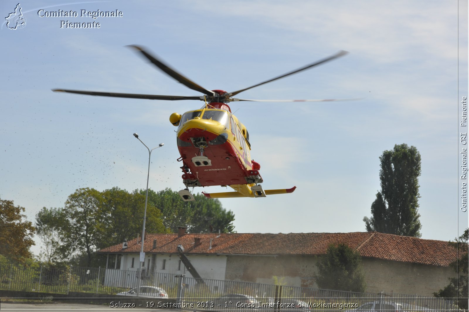 Saluzzo - 19 Settembre 2013 - 1 Corso Interforze di Maxiemergenza - Croce Rossa Italiana - Comitato Regionale del Piemonte