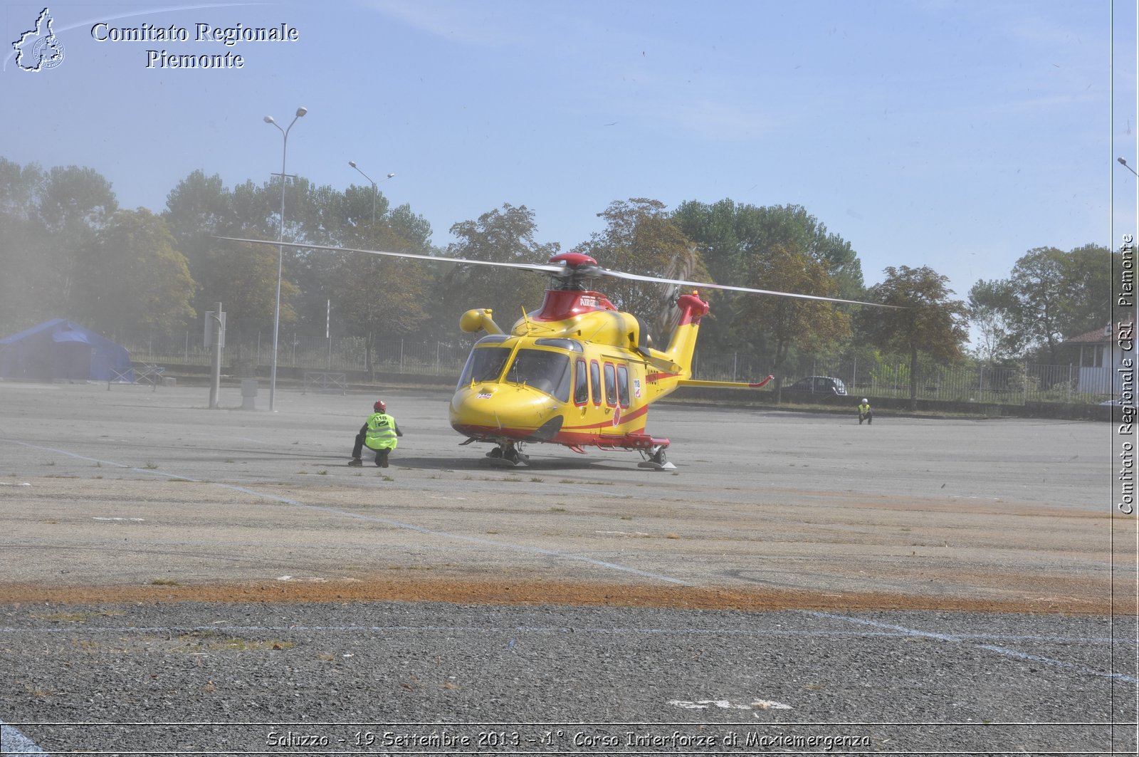 Saluzzo - 19 Settembre 2013 - 1 Corso Interforze di Maxiemergenza - Croce Rossa Italiana - Comitato Regionale del Piemonte