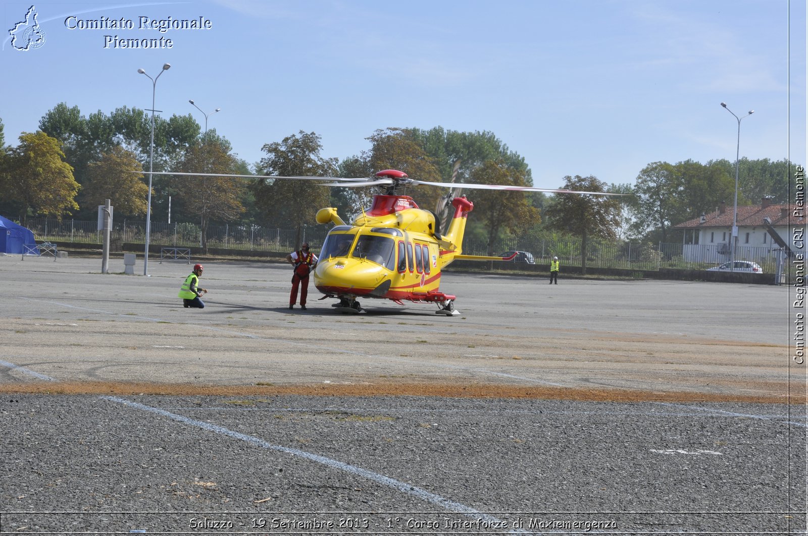 Saluzzo - 19 Settembre 2013 - 1 Corso Interforze di Maxiemergenza - Croce Rossa Italiana - Comitato Regionale del Piemonte