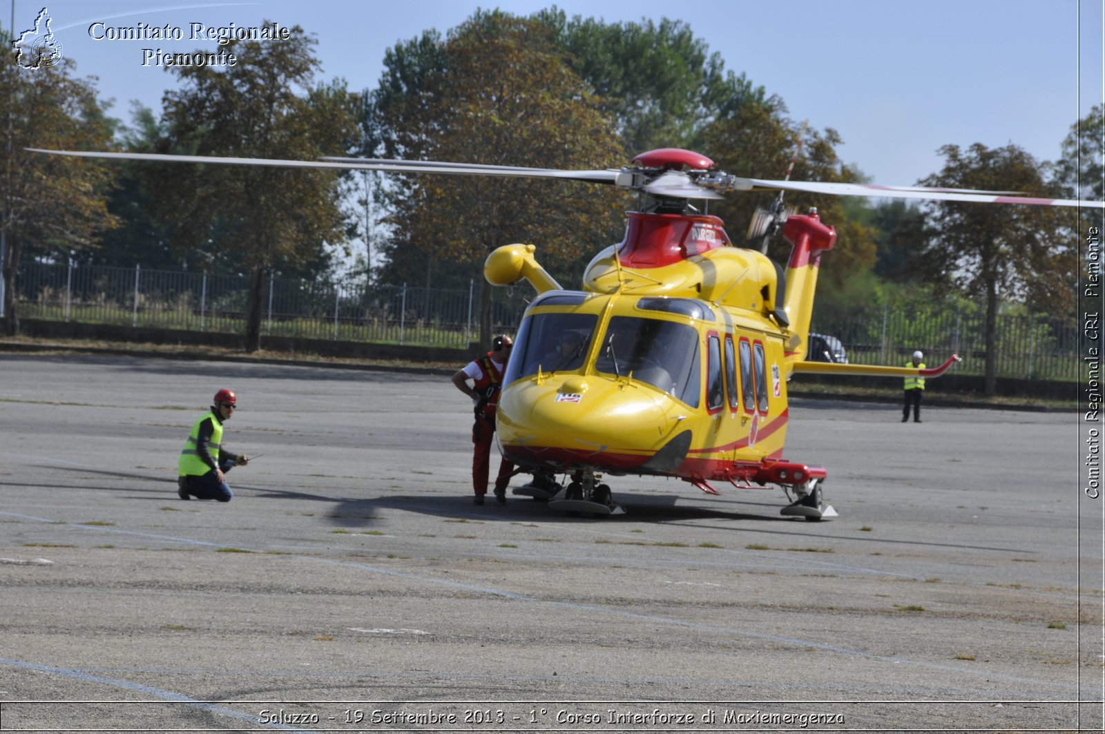 Saluzzo - 19 Settembre 2013 - 1 Corso Interforze di Maxiemergenza - Croce Rossa Italiana - Comitato Regionale del Piemonte