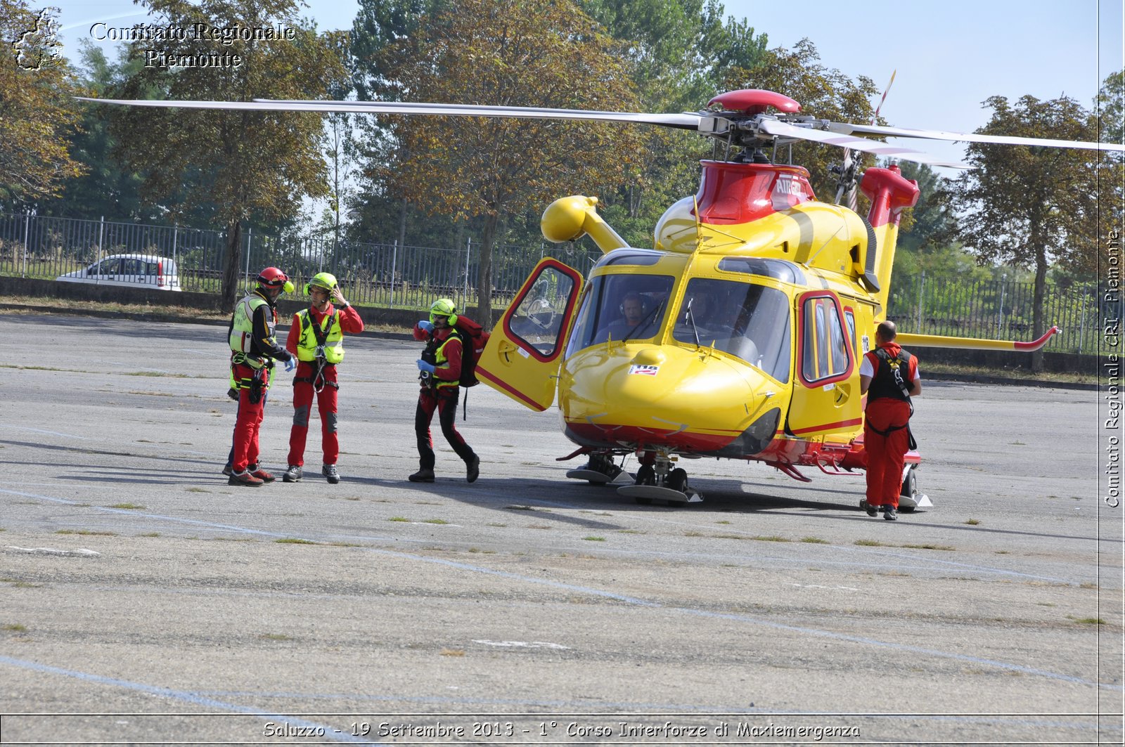 Saluzzo - 19 Settembre 2013 - 1 Corso Interforze di Maxiemergenza - Croce Rossa Italiana - Comitato Regionale del Piemonte