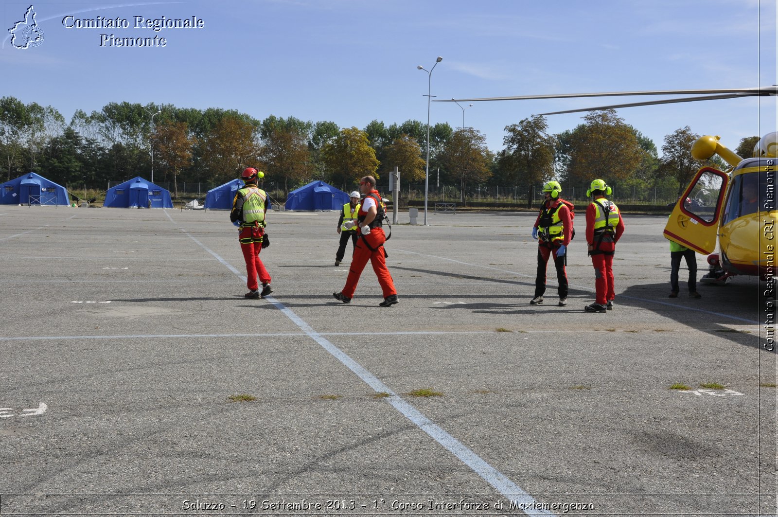 Saluzzo - 19 Settembre 2013 - 1 Corso Interforze di Maxiemergenza - Croce Rossa Italiana - Comitato Regionale del Piemonte