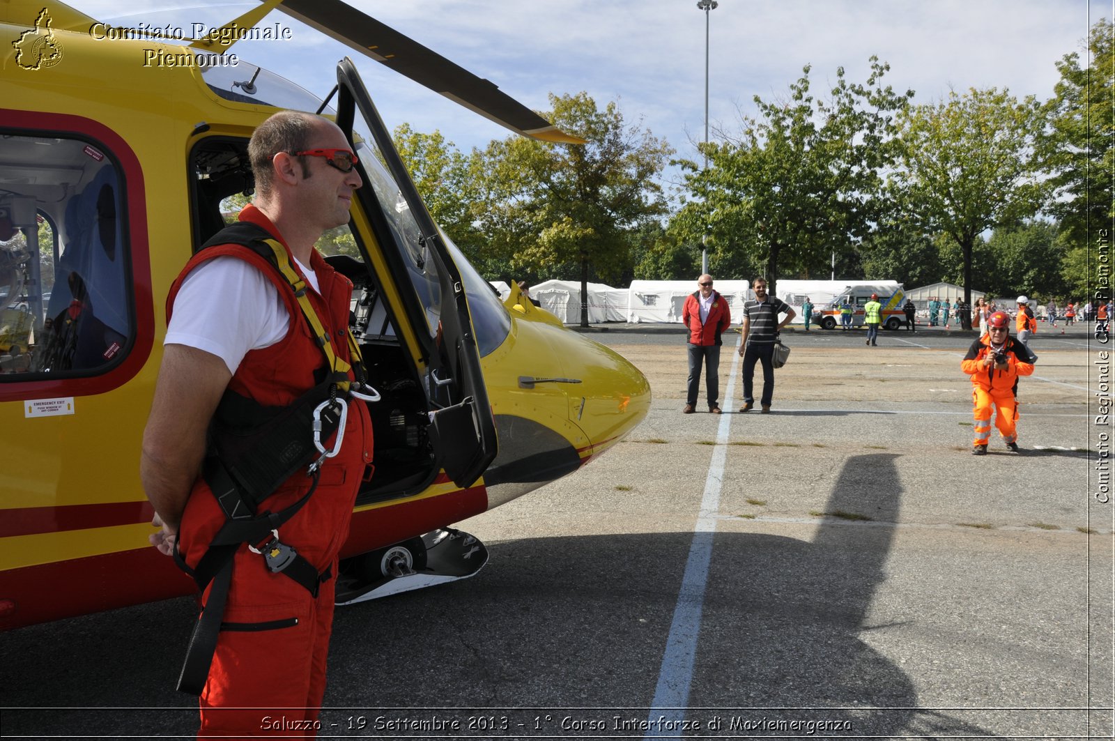 Saluzzo - 19 Settembre 2013 - 1 Corso Interforze di Maxiemergenza - Croce Rossa Italiana - Comitato Regionale del Piemonte