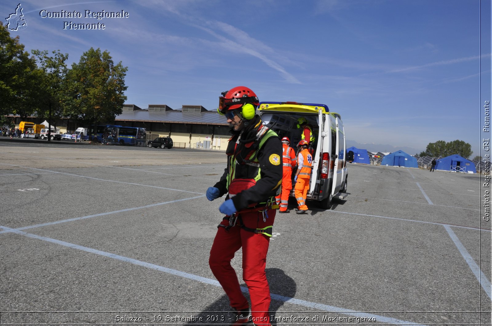 Saluzzo - 19 Settembre 2013 - 1 Corso Interforze di Maxiemergenza - Croce Rossa Italiana - Comitato Regionale del Piemonte