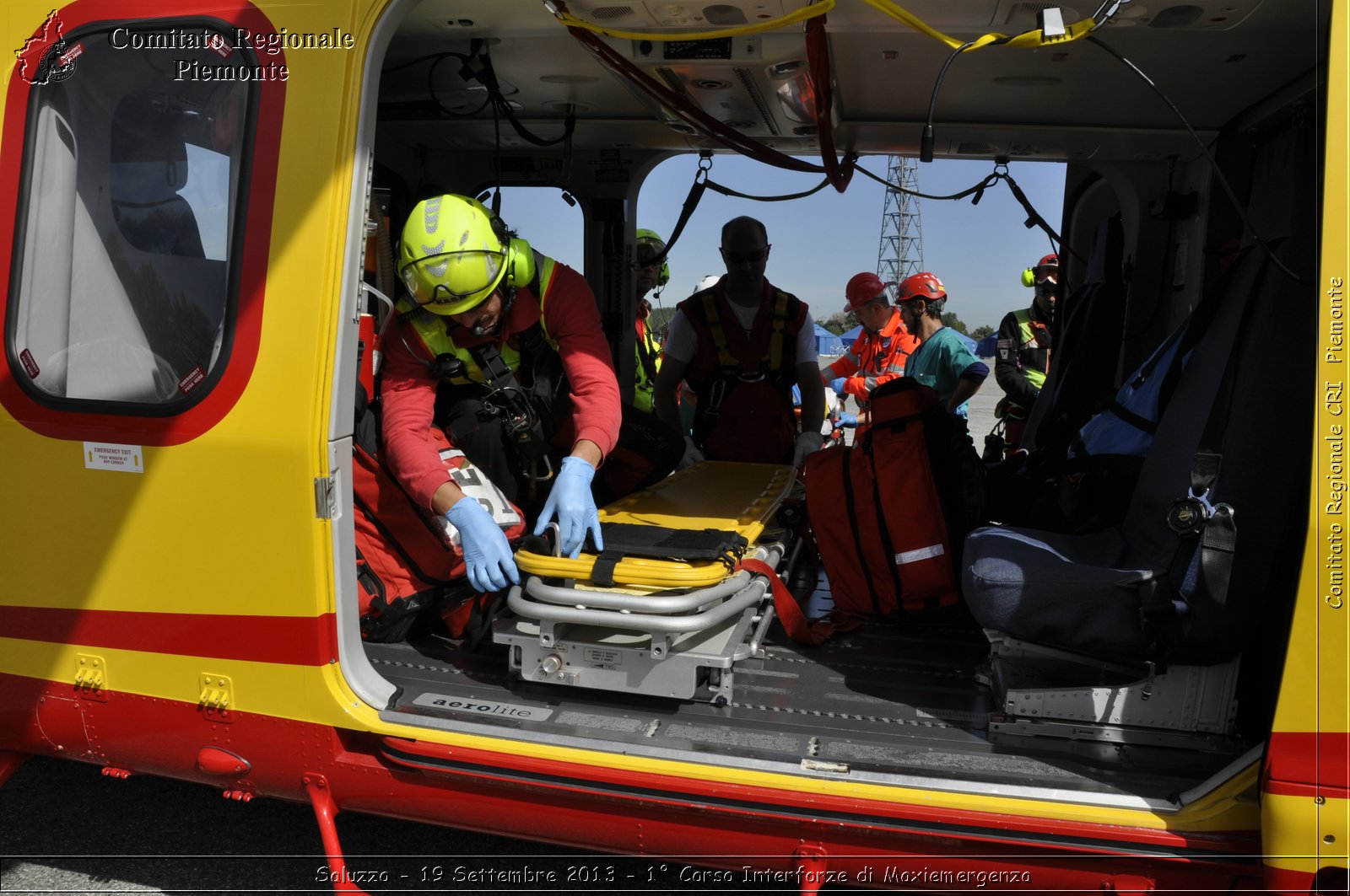 Saluzzo - 19 Settembre 2013 - 1 Corso Interforze di Maxiemergenza - Croce Rossa Italiana - Comitato Regionale del Piemonte