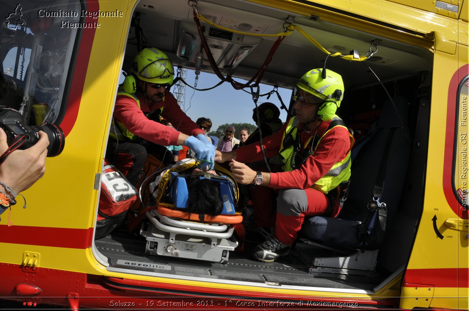 Saluzzo - 19 Settembre 2013 - 1 Corso Interforze di Maxiemergenza - Croce Rossa Italiana - Comitato Regionale del Piemonte