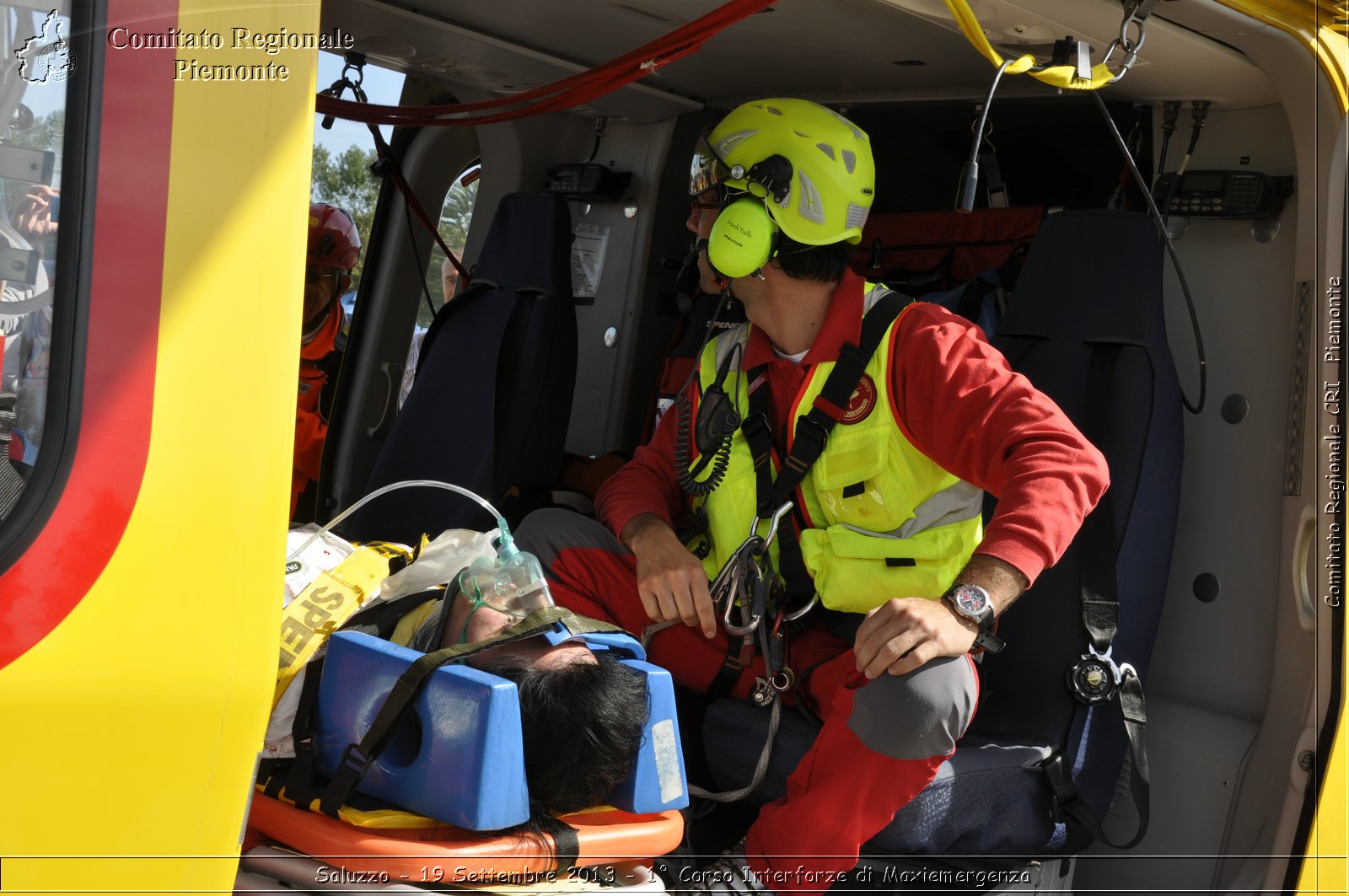 Saluzzo - 19 Settembre 2013 - 1 Corso Interforze di Maxiemergenza - Croce Rossa Italiana - Comitato Regionale del Piemonte