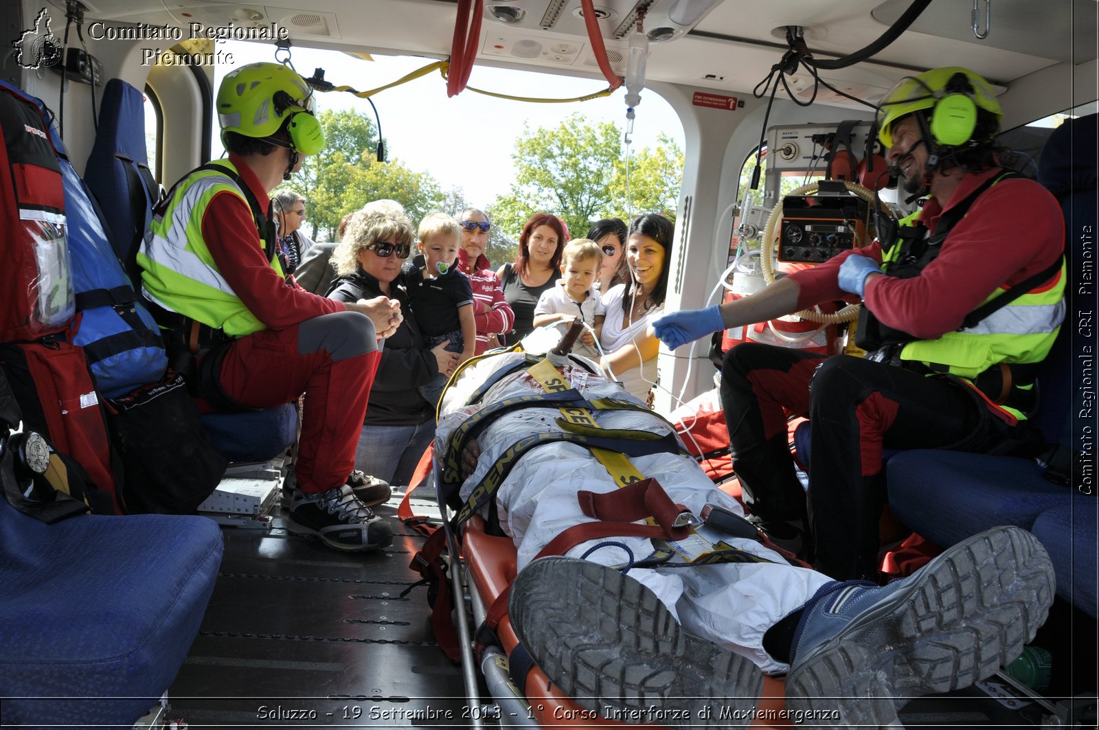 Saluzzo - 19 Settembre 2013 - 1 Corso Interforze di Maxiemergenza - Croce Rossa Italiana - Comitato Regionale del Piemonte