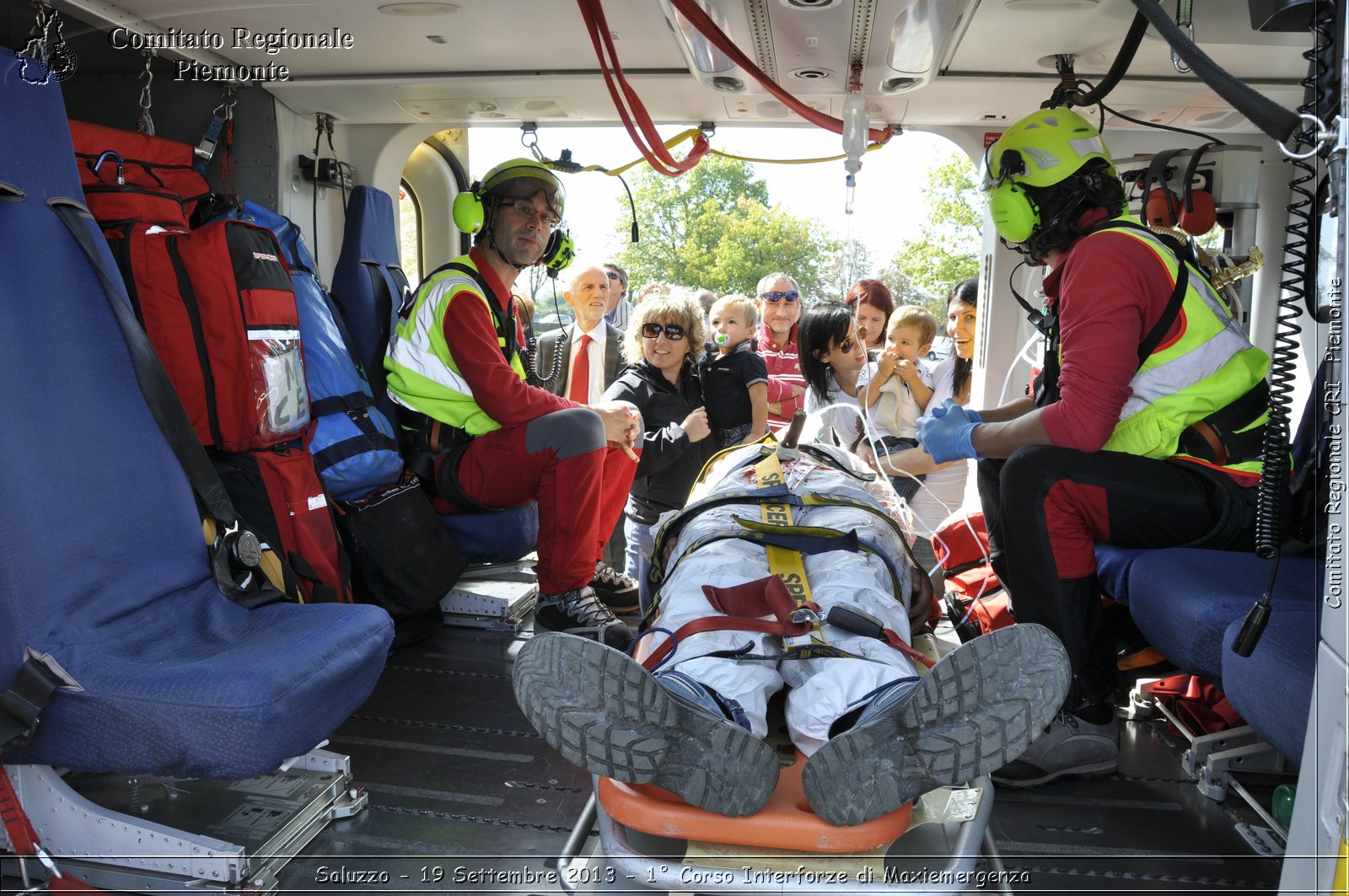 Saluzzo - 19 Settembre 2013 - 1 Corso Interforze di Maxiemergenza - Croce Rossa Italiana - Comitato Regionale del Piemonte