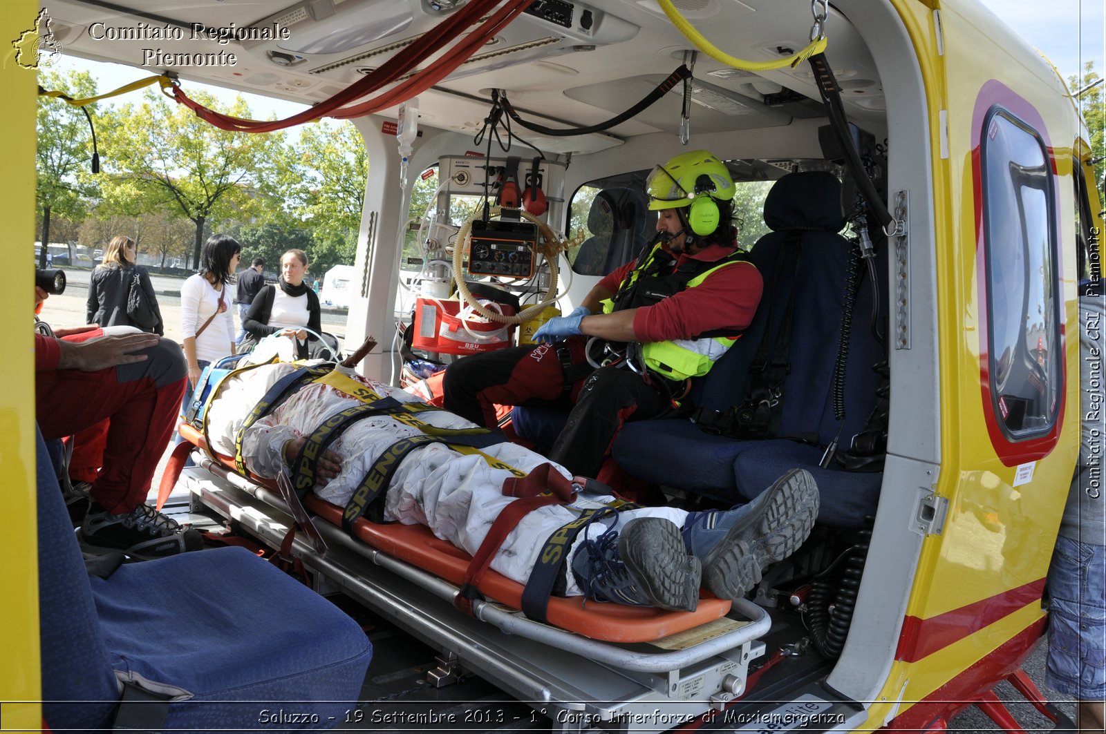 Saluzzo - 19 Settembre 2013 - 1 Corso Interforze di Maxiemergenza - Croce Rossa Italiana - Comitato Regionale del Piemonte