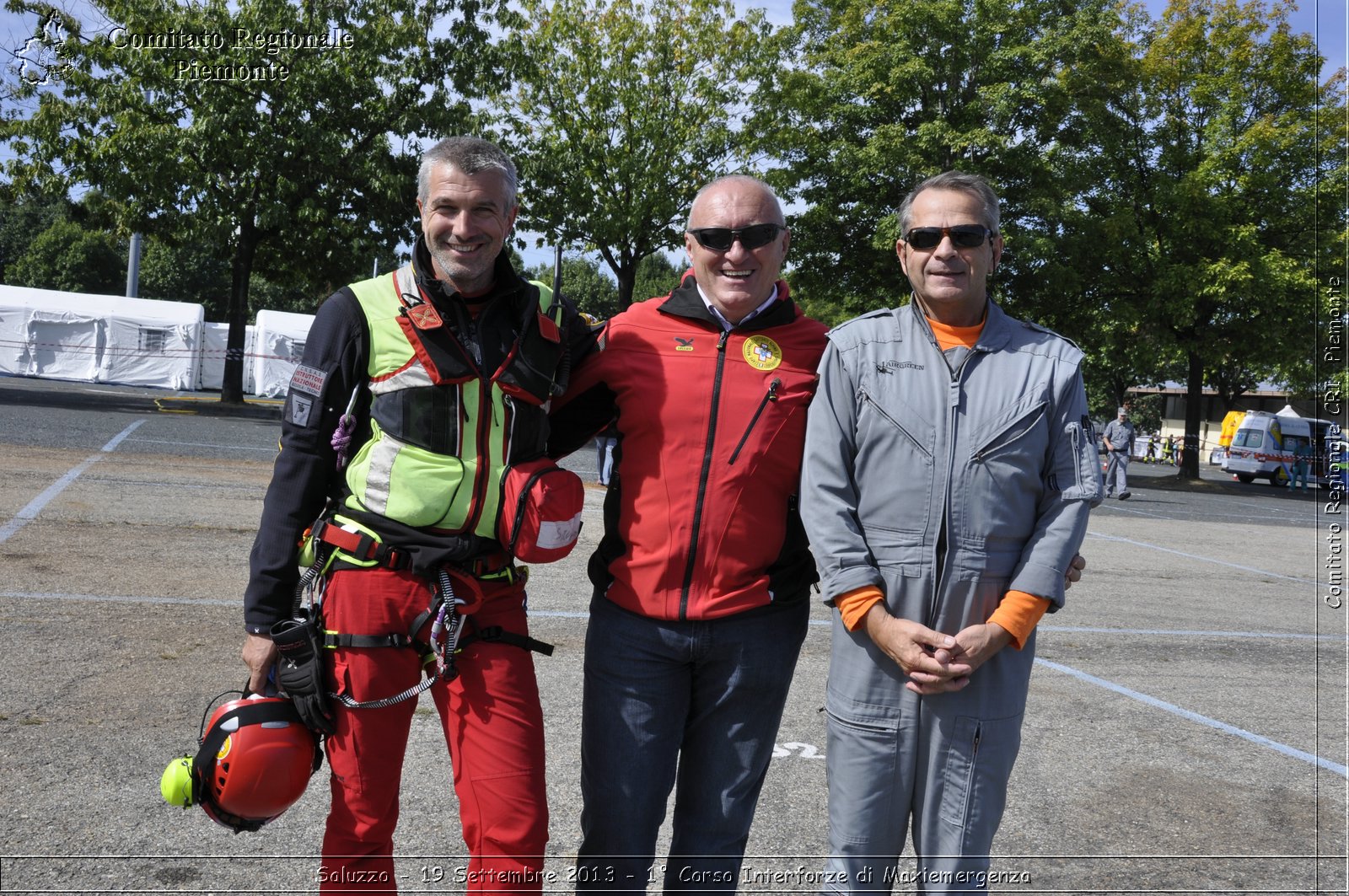 Saluzzo - 19 Settembre 2013 - 1 Corso Interforze di Maxiemergenza - Croce Rossa Italiana - Comitato Regionale del Piemonte